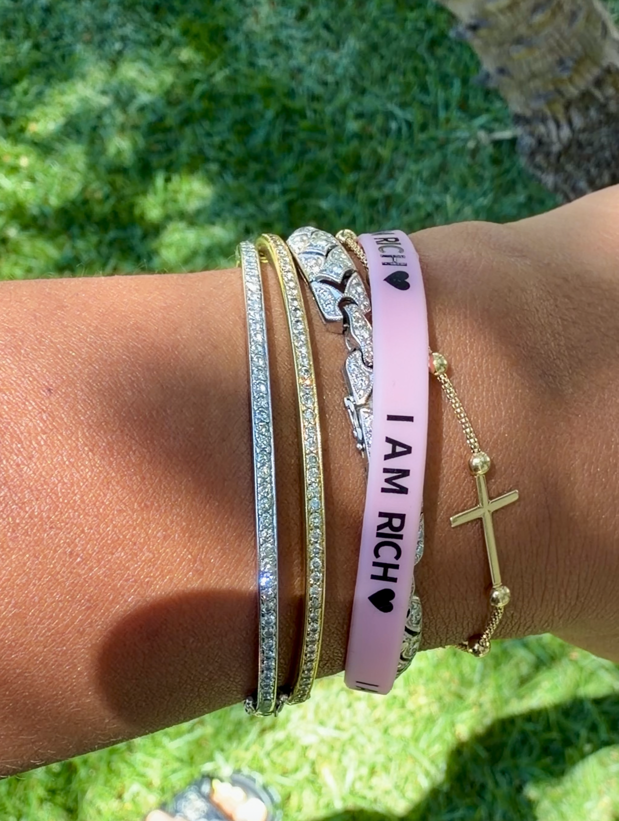 Pink Affirmation Bands