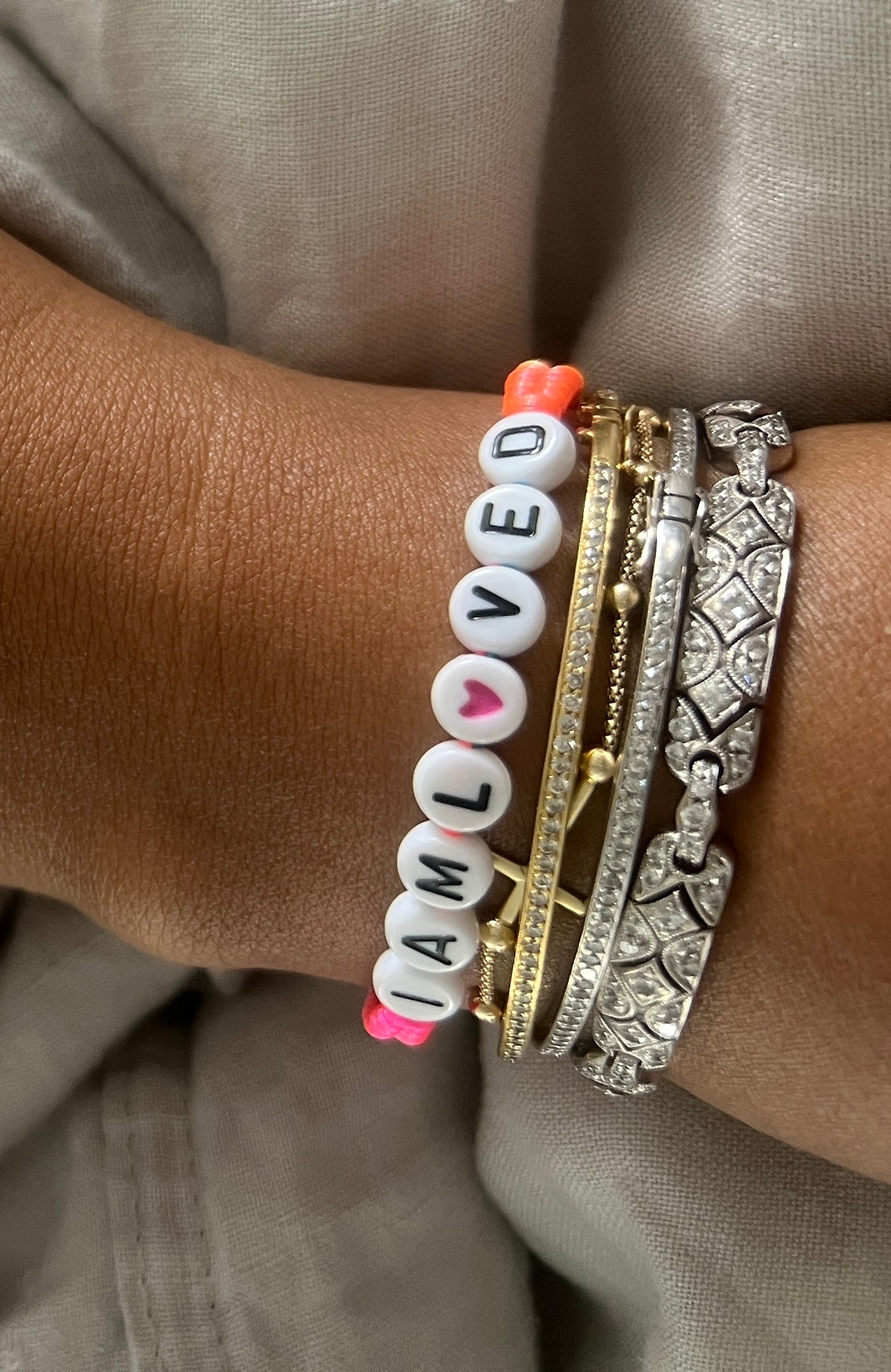 Colorful Manifestation Adjustable Bracelets
